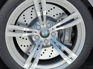bmw m5 2012 3D Model