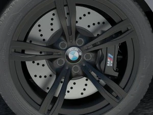 bmw m5 2012 3D Model