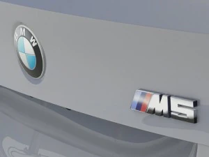 bmw m5 2012 3D Model