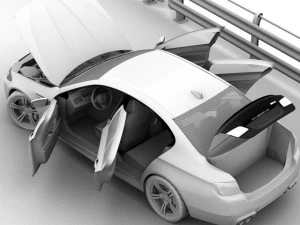 bmw m5 2012 3D Model