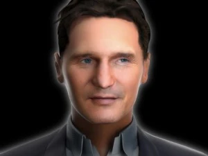 Liam Neeson Modello 3D