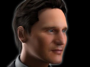 Liam Neeson Modello 3D