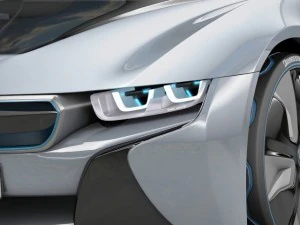 bmw i8 concept 3D Model