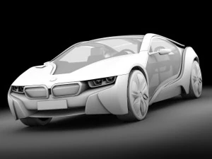 bmw i8 concept 3D Model
