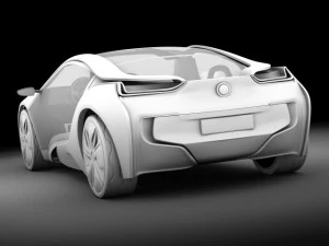 bmw i8 concept 3D Model