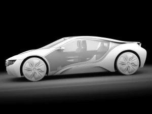 bmw i8 concept 3D Model