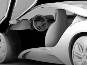 bmw i8 concept 3D Model