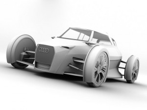 audi urban concept Modello 3D
