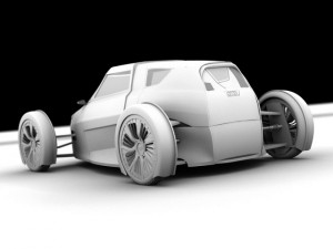 audi urban concept Modello 3D