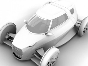 audi urban concept Modello 3D