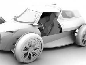 audi urban concept Modello 3D