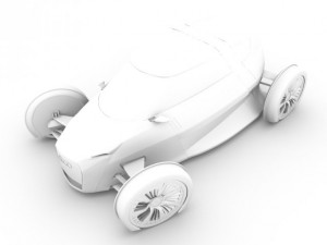 audi urban concept Modello 3D