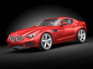 bmw zagato coup concept 3D Model