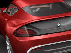 bmw zagato coup concept 3D Model