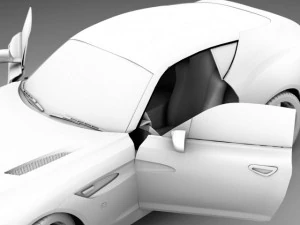 bmw zagato coup concept 3D Model