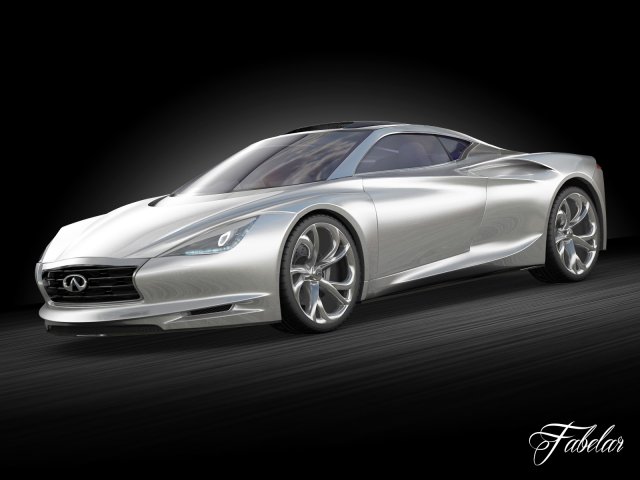 infiniti emerge concept 3Dモデル .c4d .max .obj .3ds .fbx .stl .blend 