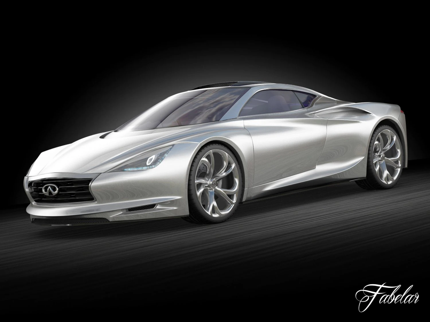 conceito emergente do infiniti Modelo 3D .c4d .max .obj .3ds .fbx .stl .blend 