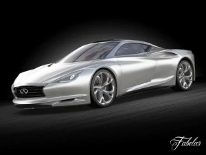 konsep infiniti muncul Model 3D