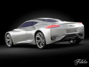 conceito emergente do infiniti Modelo 3D