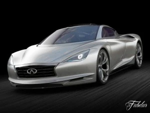 conceito emergente do infiniti Modelo 3D