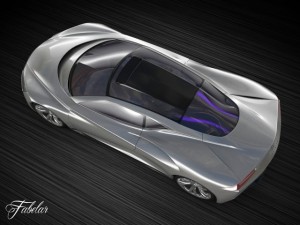infiniti emerge concept 3Dモデル