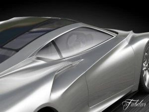 conceito emergente do infiniti Modelo 3D
