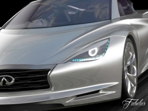 infiniti emerge concept 3Dモデル