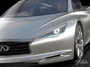 conceito emergente do infiniti Modelo 3D