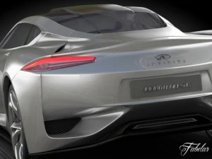 conceito emergente do infiniti Modelo 3D