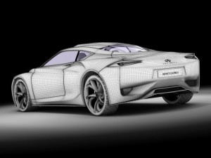 infiniti emerge concept 3Dモデル
