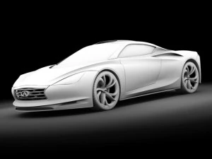 conceito emergente do infiniti Modelo 3D