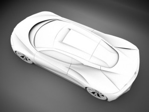 infiniti emerge concept 3Dモデル