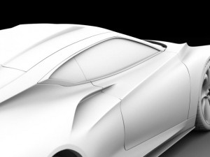 infiniti emerge concept 3Dモデル