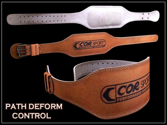lifting belt 3D Модель .c4d .max .obj .3ds .fbx .stl .blend 