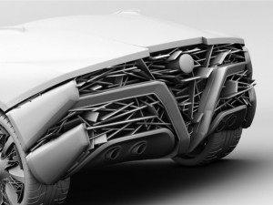 bertone megapack 3D 모델