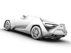 bertone megapack 3D Model