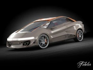 bertone megapack 3D Model