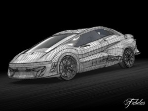 bertone megapack 3D 모델