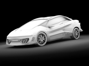 bertone megapack 3D 모델