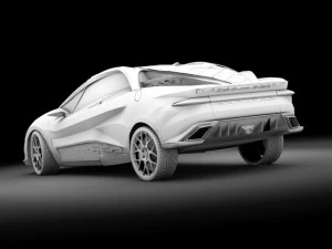 bertone megapack 3D Model