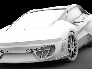bertone megapack 3D 모델
