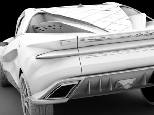 bertone megapack 3D Model