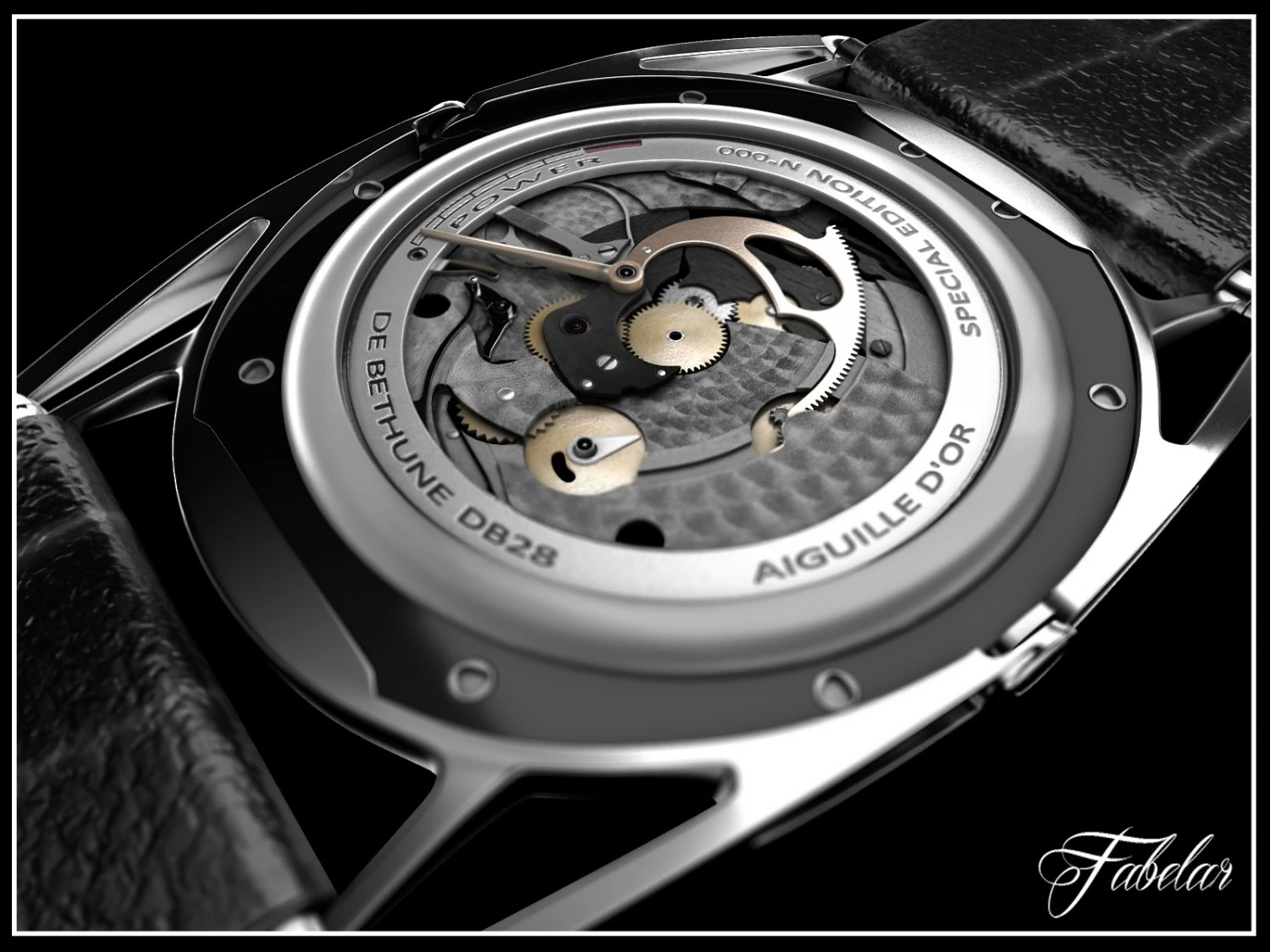 watch 6 mentalray 3D Model .c4d .max .obj .3ds .fbx .stl .blend 