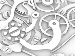watch mechanism 7 3D-Modell