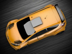 ford fiesta s2000 vray 3D Model