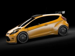 ford fiesta s2000 vray 3D Model