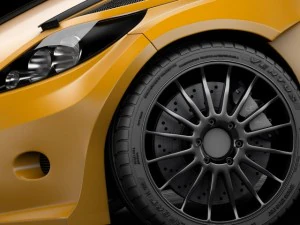 ford fiesta s2000 vray 3D Model