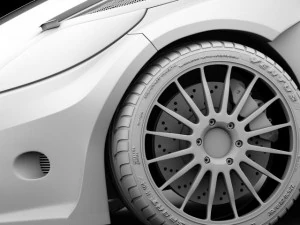 ford fiesta s2000 vray 3D Model