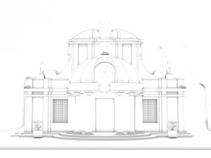 sant emidio alle grotte temple 3D Model