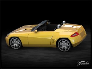 dodge demon vray Model 3D